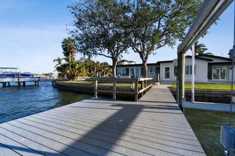 Waterfront Home with Heated Pool 2 Miles from Beaches Villa in Gulfport