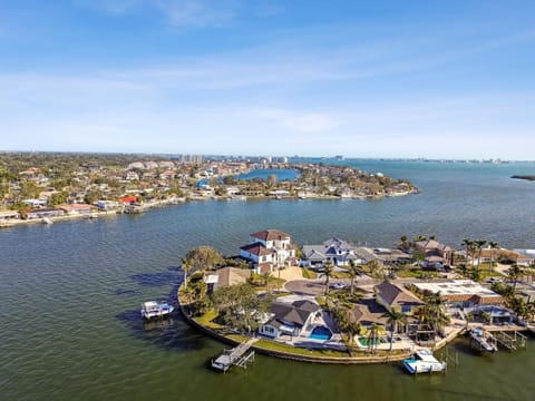 Waterfront Home with Heated Pool 2 Miles from Beaches Villa in Gulfport