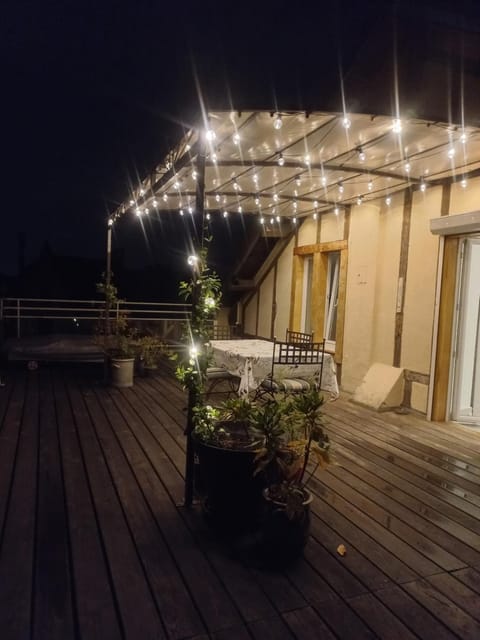 Patio, Night, View (from property/room), Balcony/Terrace