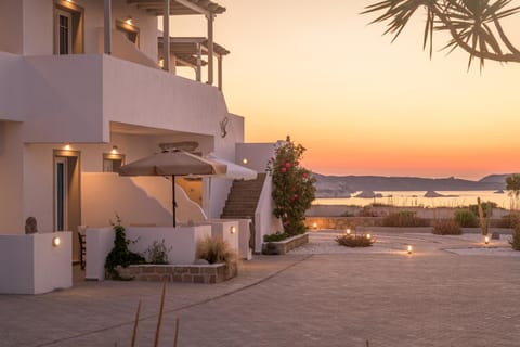 Property building, Sunset