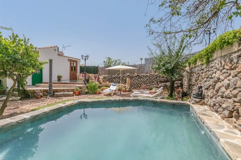 Property building, Living room, Swimming pool
