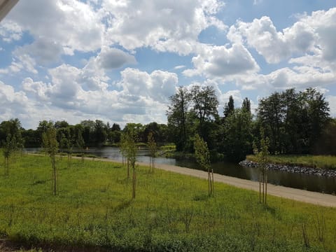 Day, Natural landscape, River view