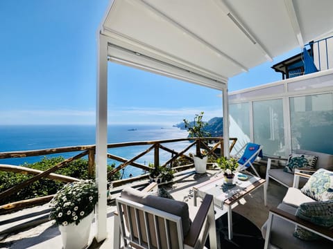 Patio, Day, Natural landscape, View (from property/room), Sea view