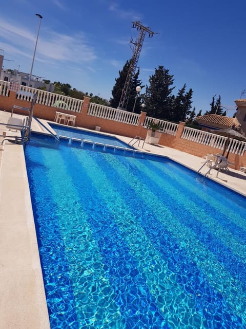 Pool view, Swimming pool, sunbed
