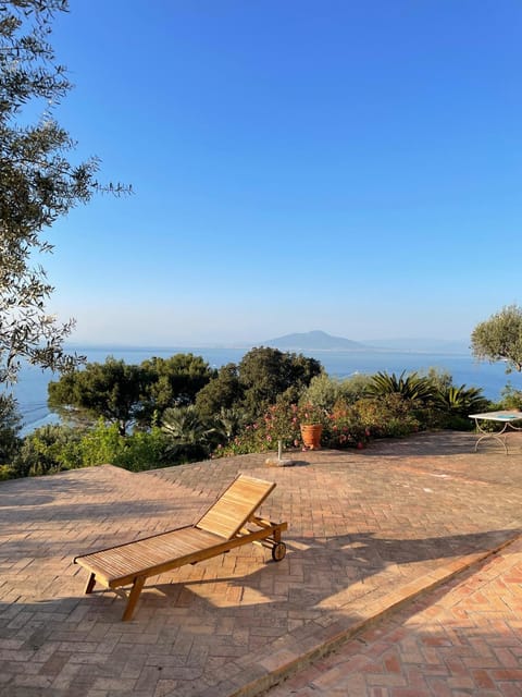 Sea view, sunbed