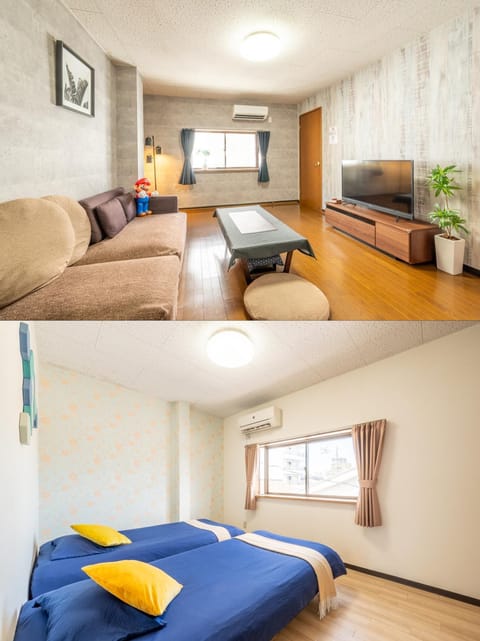 Living room, Bedroom