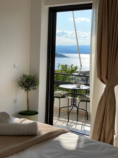 Bedroom, Sea view