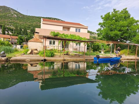 Property building, Natural landscape, River view