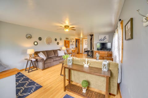 Lakefront Wisconsin Home with Boat Dock and Fire Pit! House in Wisconsin