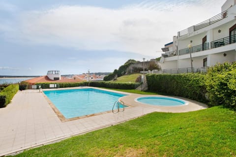 Property building, Living room, Swimming pool