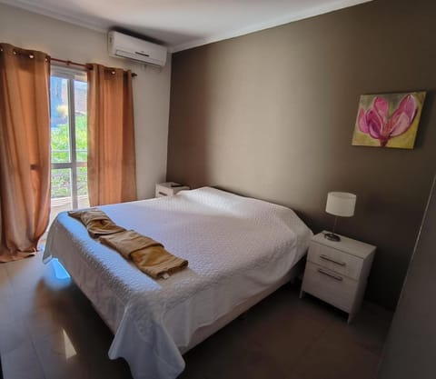 Bed, Balcony/Terrace, Decorative detail, air conditioner