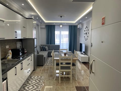 TV and multimedia, Kitchen or kitchenette, Living room, Seating area, Dining area, Evening entertainment