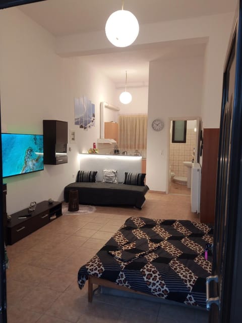 Communal lounge/ TV room, Bed, TV and multimedia, Photo of the whole room, Evening entertainment, Bedroom