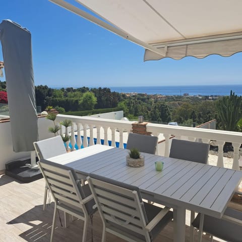 Day, Balcony/Terrace, Seating area, Sea view