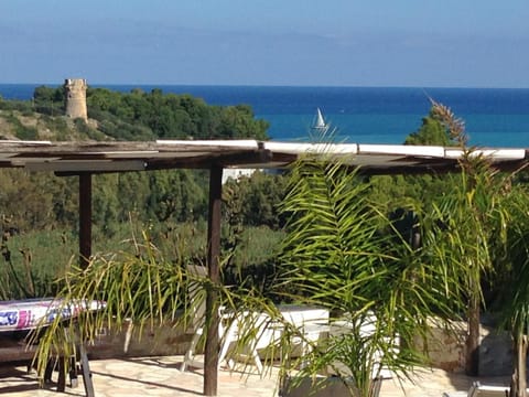Garden, Sea view