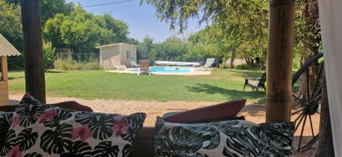 Garden, Garden view, Swimming pool, sunbed