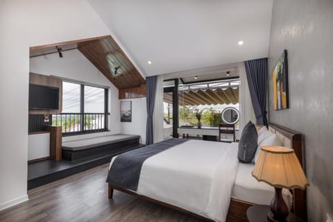 Bed, TV and multimedia, Photo of the whole room, Bedroom