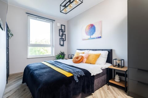 Bed, TV and multimedia, Bedroom