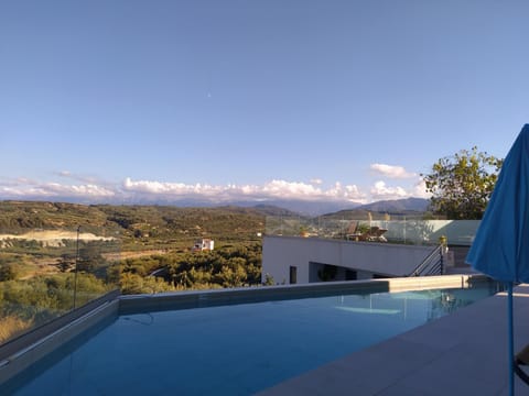 Natural landscape, Mountain view, Swimming pool
