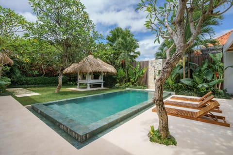 Patio, Spring, Day, Garden, Garden view, Pool view, Swimming pool, Swimming pool, sunbed