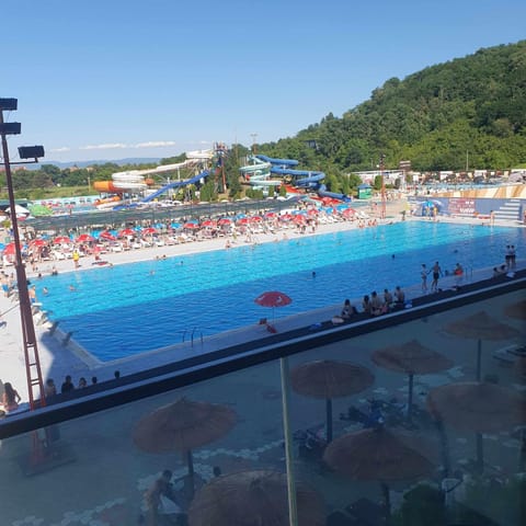Aqua park, Pool view