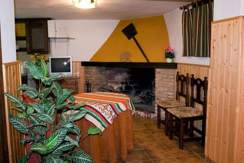 Dining area, flat iron