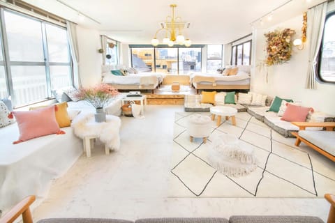 Living room, Bedroom
