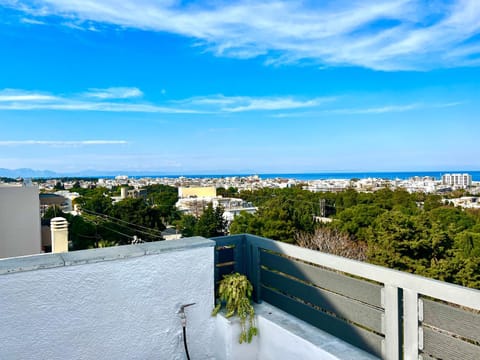 Day, Natural landscape, View (from property/room), Balcony/Terrace, City view, Sea view