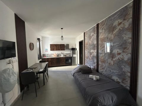 Kitchen or kitchenette, Living room, Photo of the whole room, Dining area