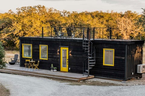New The Yellow Beacon-Luxury Shipping Container House in Fredericksburg