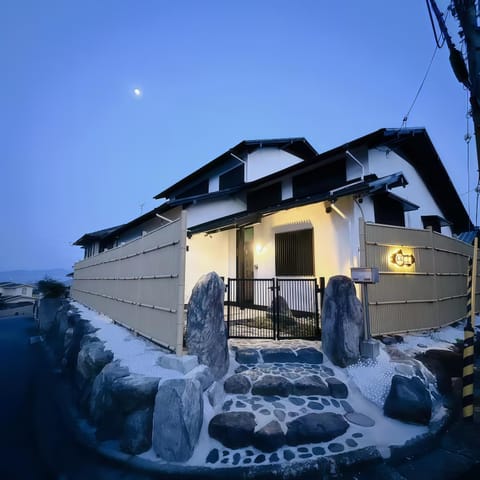 Property building, Night, Natural landscape