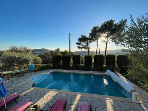 Natural landscape, Pool view, Swimming pool, sunbed