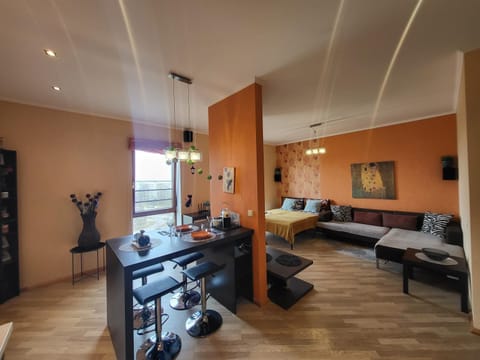 Living room, Seating area, Dining area
