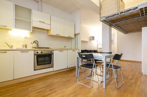 San Felice Mezzanine Apartment in Bologna