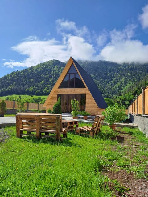 Day, Garden, Garden view, Mountain view