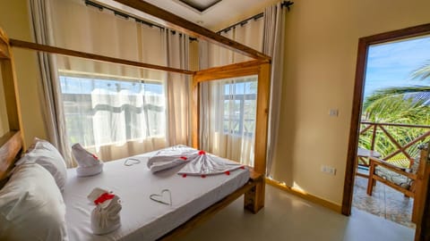 Bed, Natural landscape, Balcony/Terrace, Photo of the whole room, Bedroom, towels