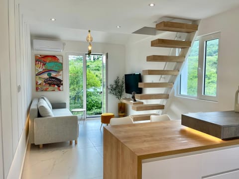 TV and multimedia, Living room, Garden view