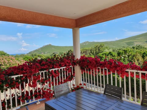 Natural landscape, Balcony/Terrace, Mountain view
