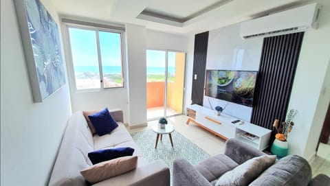 TV and multimedia, Living room, Seating area, Sea view