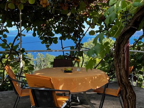Patio, Natural landscape, Sea view