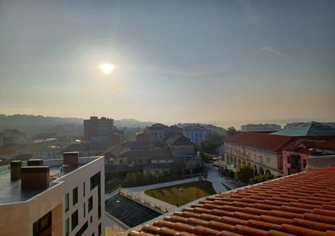 Day, Natural landscape, City view, Sunrise