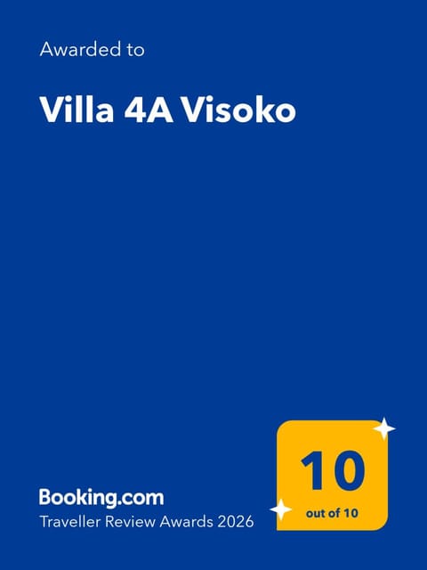Villa 4A Visoko Villa in Federation of Bosnia and Herzegovina