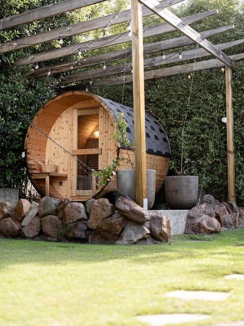 Day, Garden, Sauna, Garden view