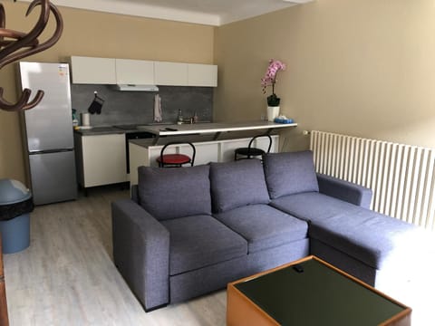 Kitchen or kitchenette, Living room