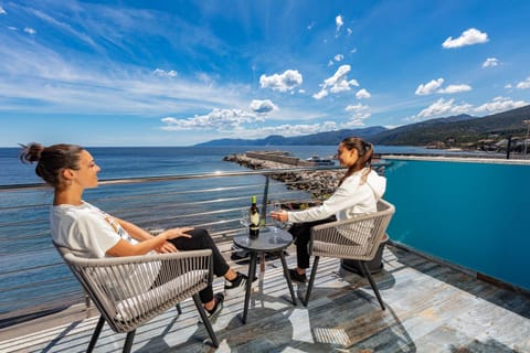 View (from property/room), Balcony/Terrace, Sea view