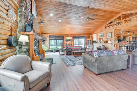 Snowmobile Access Long Lake Winter Cabin Getaway Cabin in Long Lake