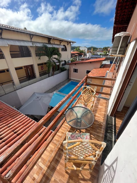 Day, View (from property/room), Balcony/Terrace, Pool view, Swimming pool