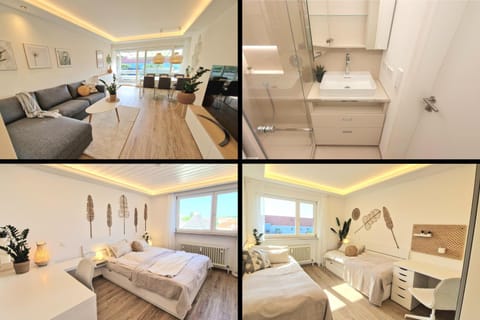 Bathroom, Living room, Bedroom