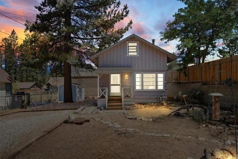 Property building, Sunset