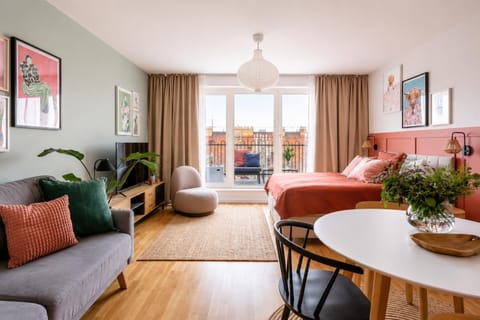 Bed, Day, View (from property/room), Balcony/Terrace, Bedroom